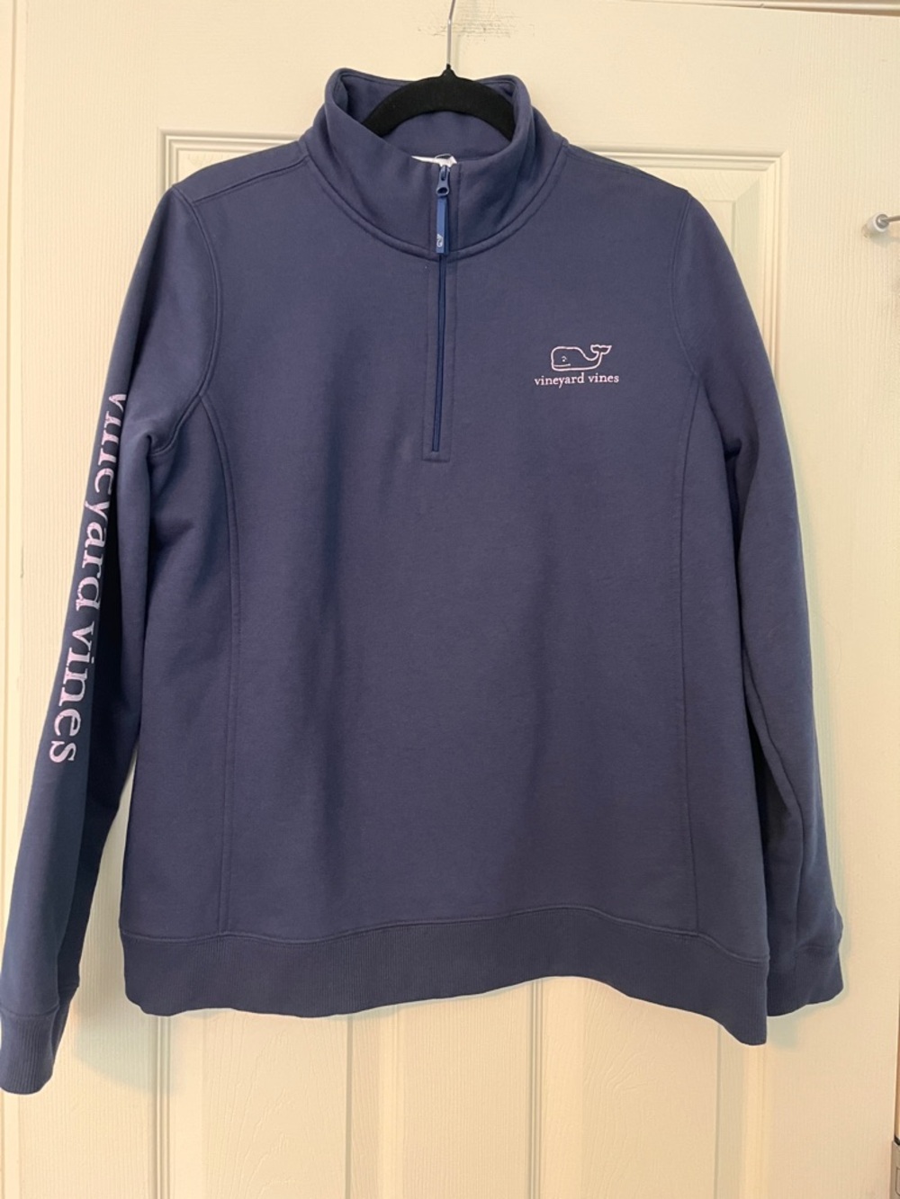 Vineyard Vines Navy Quarter-Zip Vintage Whale Nautical NWT!!!